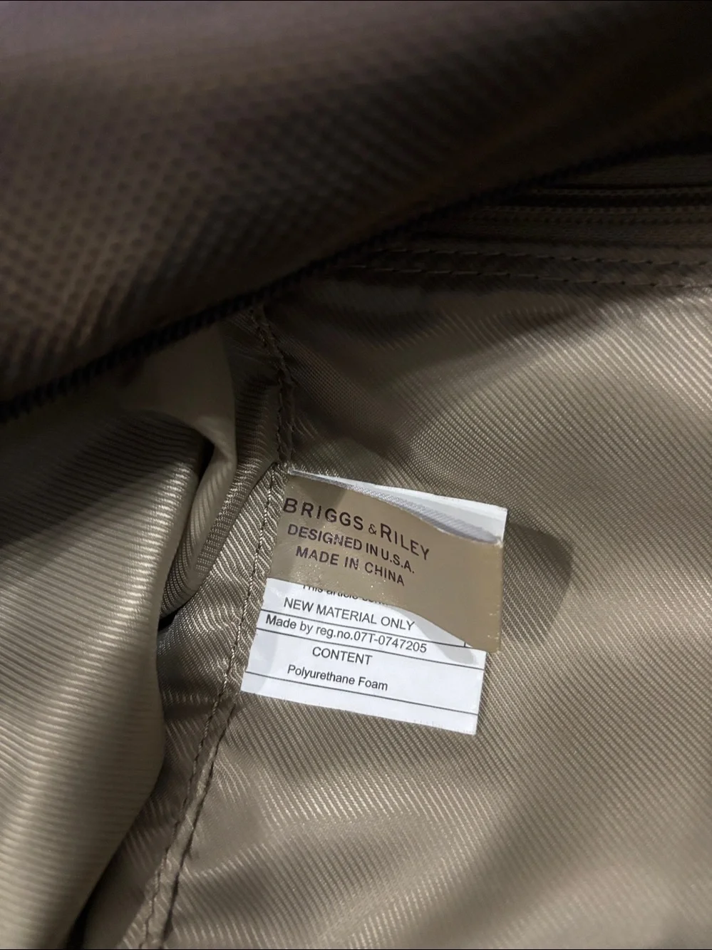 Briggs & Riley Baseline Extra Large Men’s‎ Brown Weekender Duffel Bag